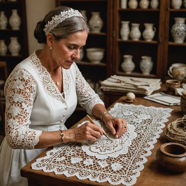 Où découvrir les traditions de la fabrication de la dentelle en Espagne : ateliers et musées recommandés ?