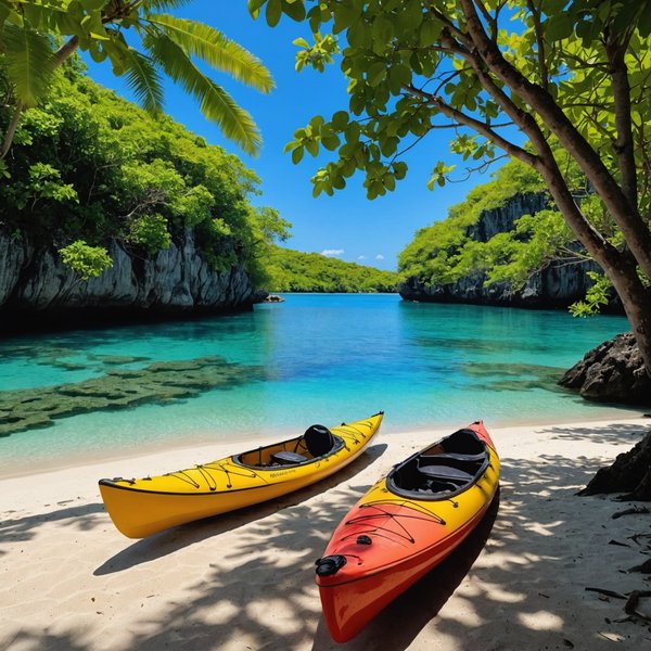 Comment organiser un camping pour une expédition de kayak en région de récifs coralliens?