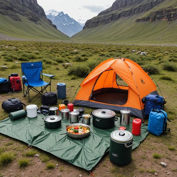 Quels sont les équipements nécessaires pour un camping en région de hauts plateaux?