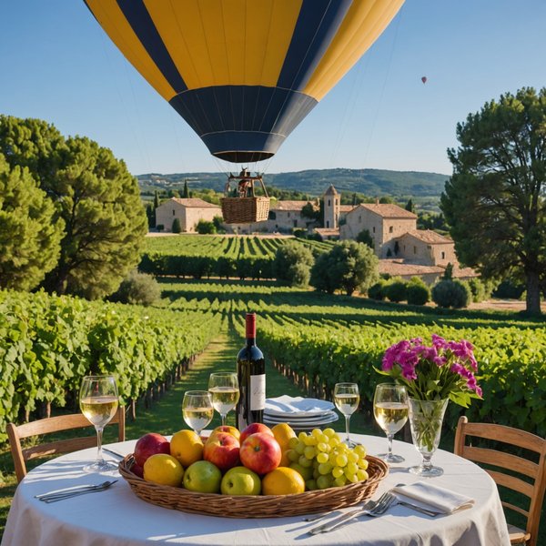 Quels sont les critères pour choisir une location de vacances en Provence avec des cours de cuisine et des balades en montgolfière?