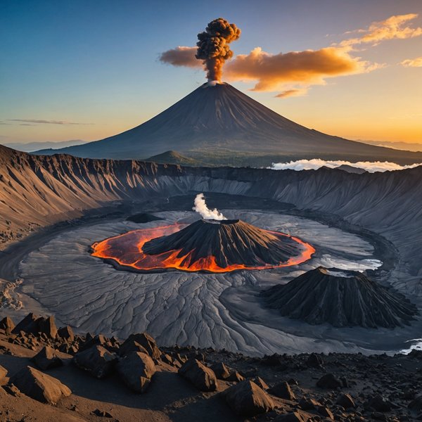 Quels sont les conseils pour une exploration des volcans actifs en Indonésie?